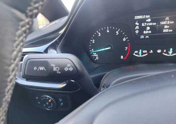 Ford Fiesta cena 42750 przebieg: 22800, rok produkcji 2017 z Częstochowa małe 436